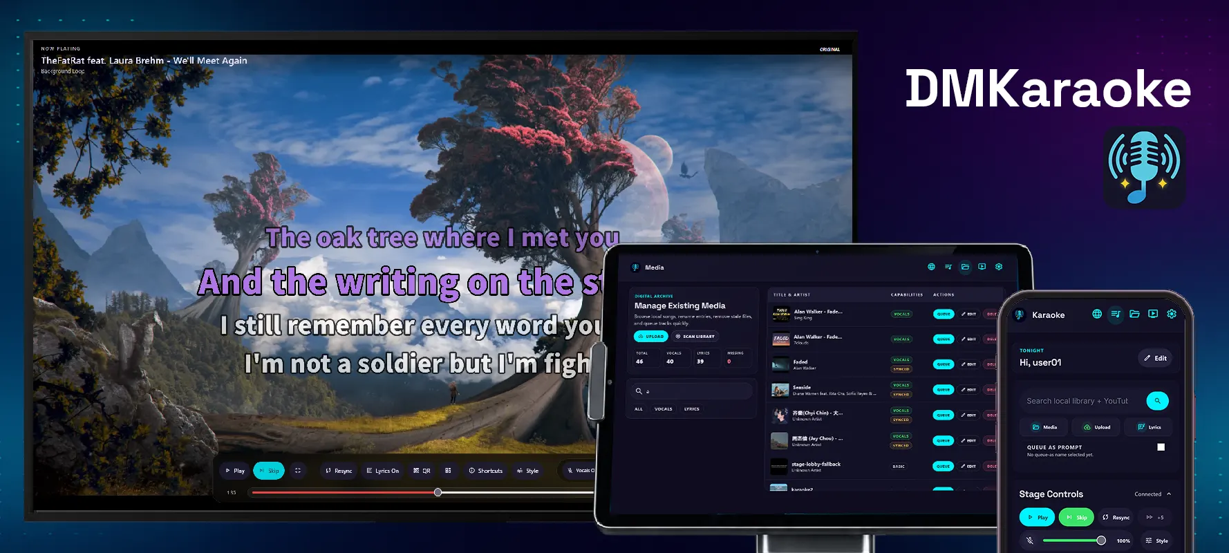 DMKaraoke Banner